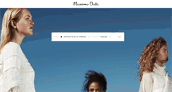 Desktop Screenshot of massimodutti.com